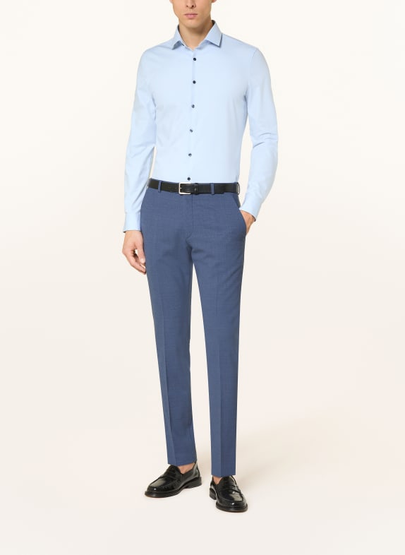 OLYMP Hemd No. Six 24/Seven super slim HELLBLAU