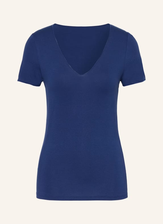 MAJESTIC FILATURES Tričko MODRÁ