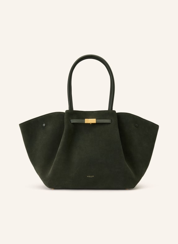 DEMELLIER Shopper NEW YORK LARGE DUNKELGRÜN