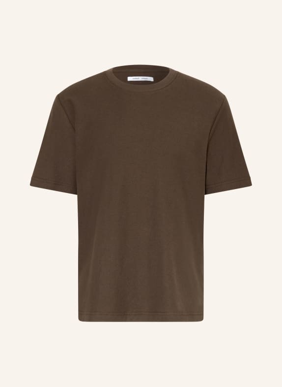SAMSØE  SAMSØE T-shirt ODIN DARK BROWN
