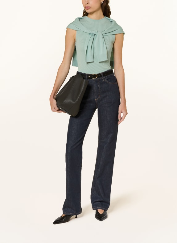 BOSS Gebreide top FESKIES MINT