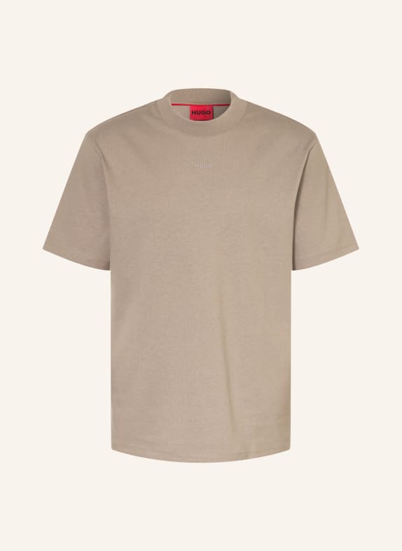 HUGO T-Shirt DAPOLINO TAUPE