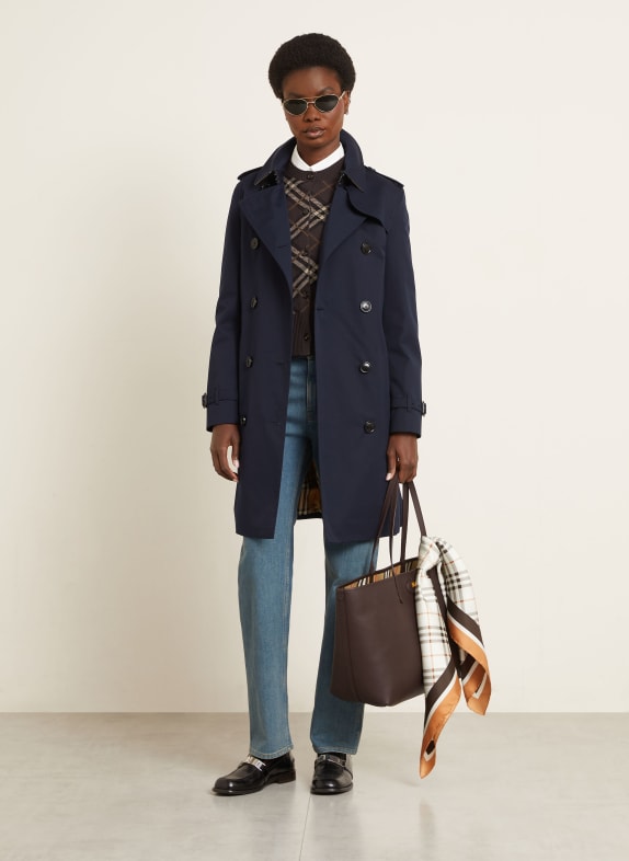 BURBERRY Trench coat KENSINGTON 2 DARK BLUE