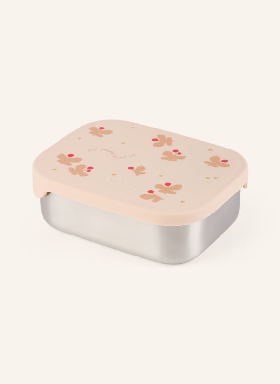 LIEWOOD Lunchbox ARTHUR HELLORANGE / SILBER
