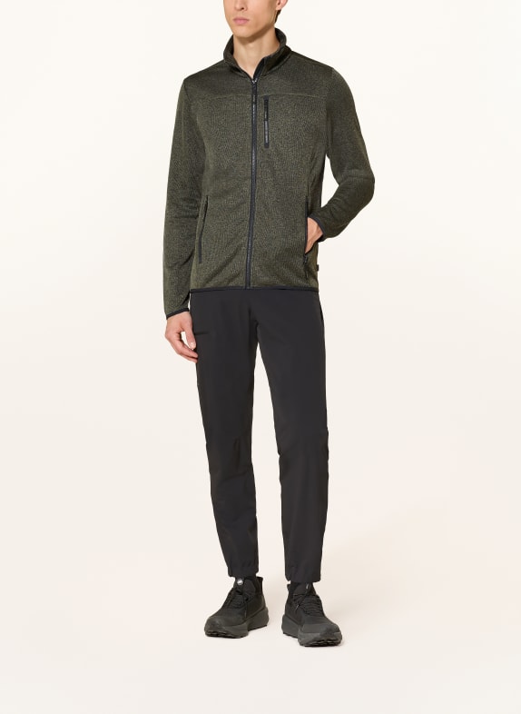 me°ru' Midlayer-jas CUSCO DONKERGROEN
