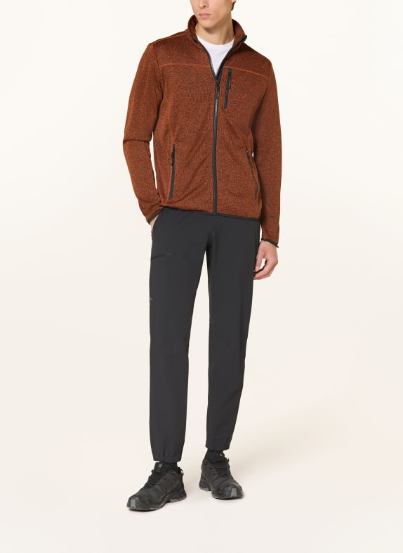 me°ru' Midlayer-jas CUSCO DONKERORANJE
