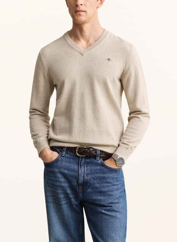 GANT trui BEIGE
