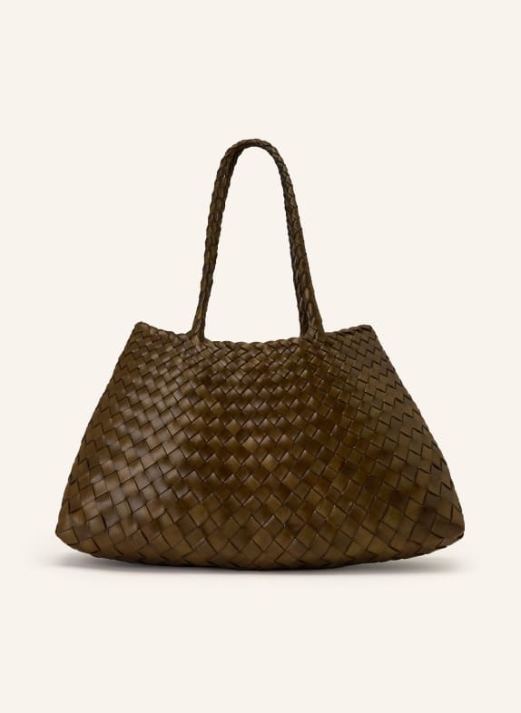 DRAGON DIFFUSION Torba shopper SANTA CROCE BIG KHAKI