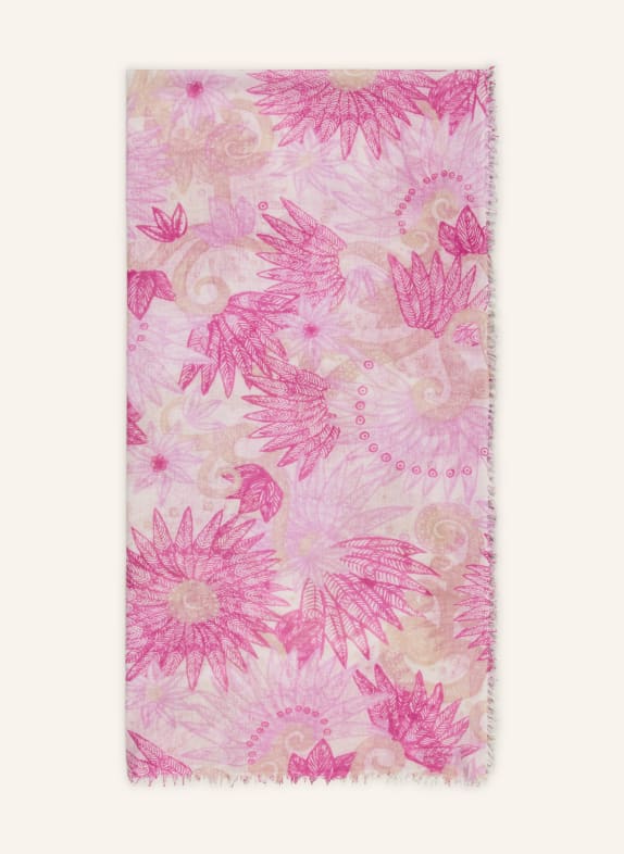 HEMISPHERE Schal INKE ROSA / HELLBRAUN / PINK