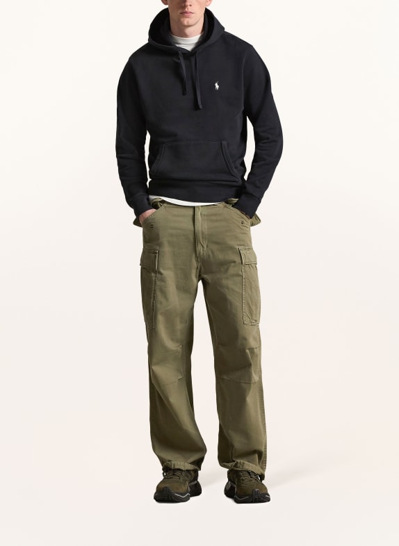 POLO RALPH LAUREN hoodie ZWART / CRÈME