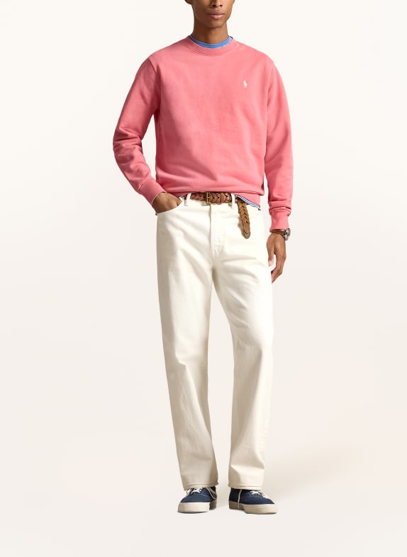 POLO RALPH LAUREN Sweatshirt LICHTROOD / WIT