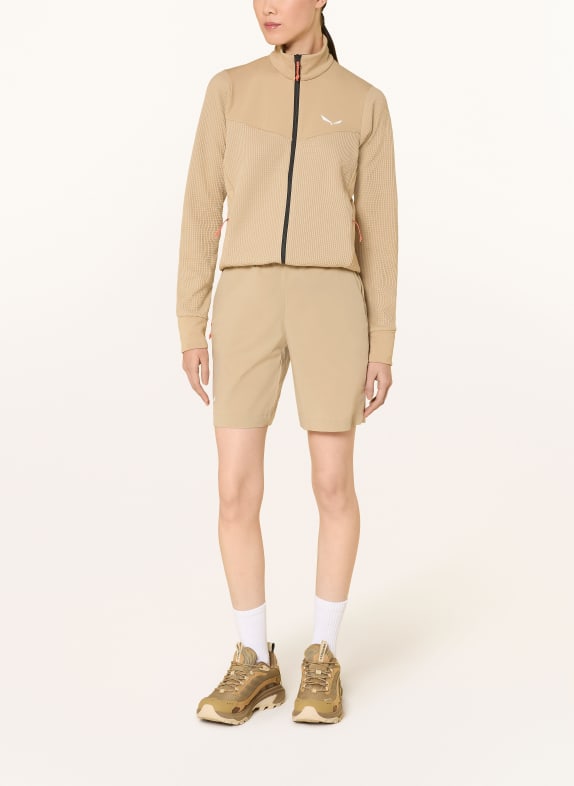 SALEWA Midlayer-jas PUEZ CAMEL