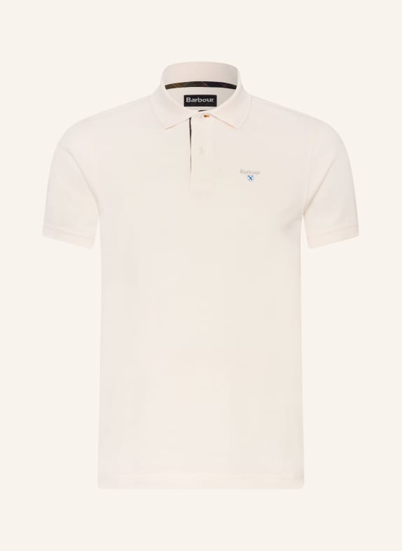 Barbour Piqué-Poloshirt CREME