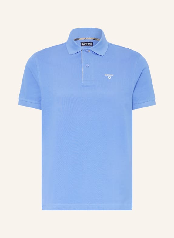 Barbour Piqué-Poloshirt BLAU