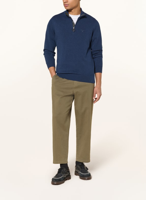 Barbour Troyer DONKERBLAUW