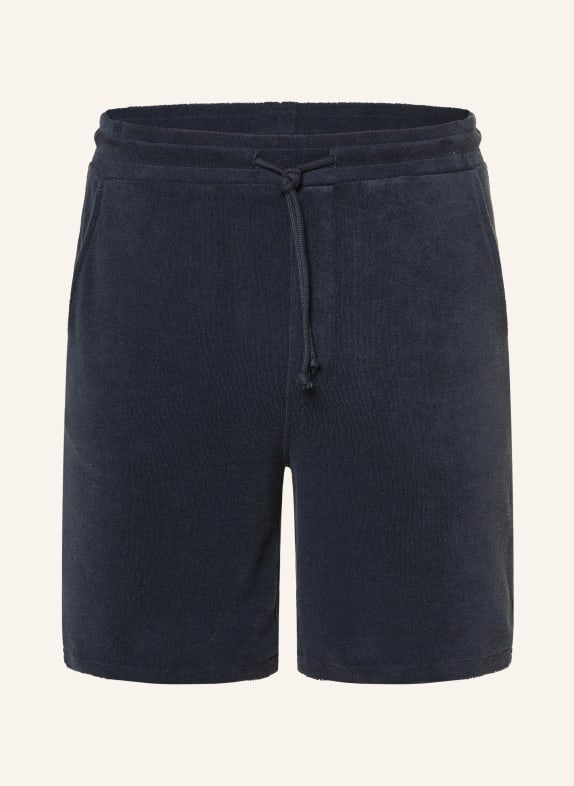Juvia Frottee-Shorts DAMEON DUNKELBLAU