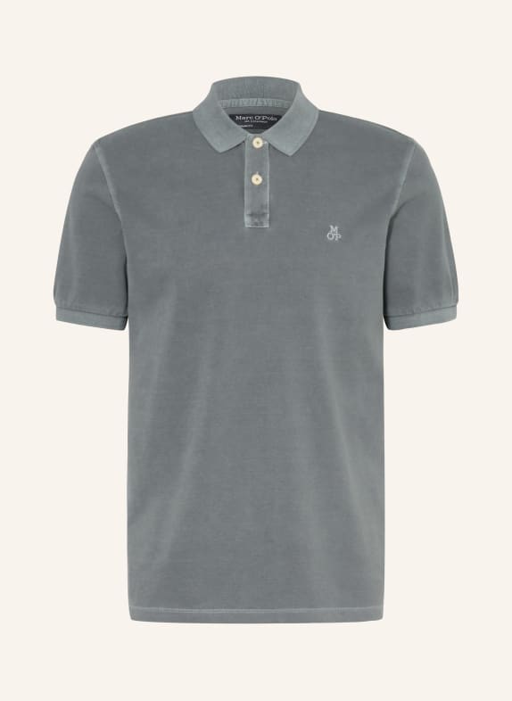 Marc O'Polo Piqué polo shirt regular fit GRAY
