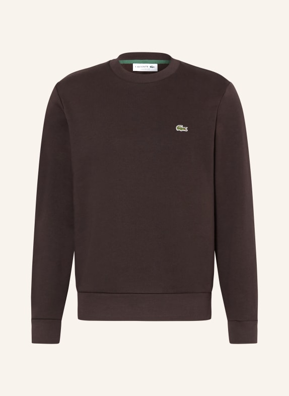 LACOSTE Sweatshirt DUNKELBRAUN