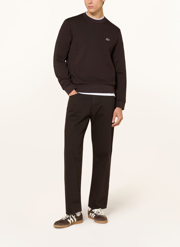 LACOSTE sweatshirt MARRON FONCÉ