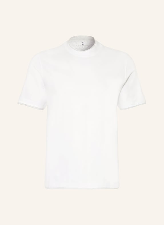 BRUNELLO CUCINELLI T-shirt WHITE / GRAY