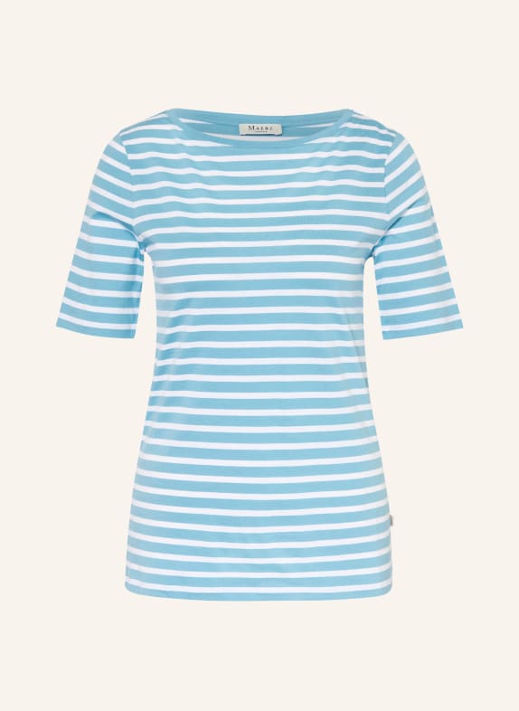 MAERZ MUENCHEN Tričko PETROLEJOVÁ / BÍLÁ