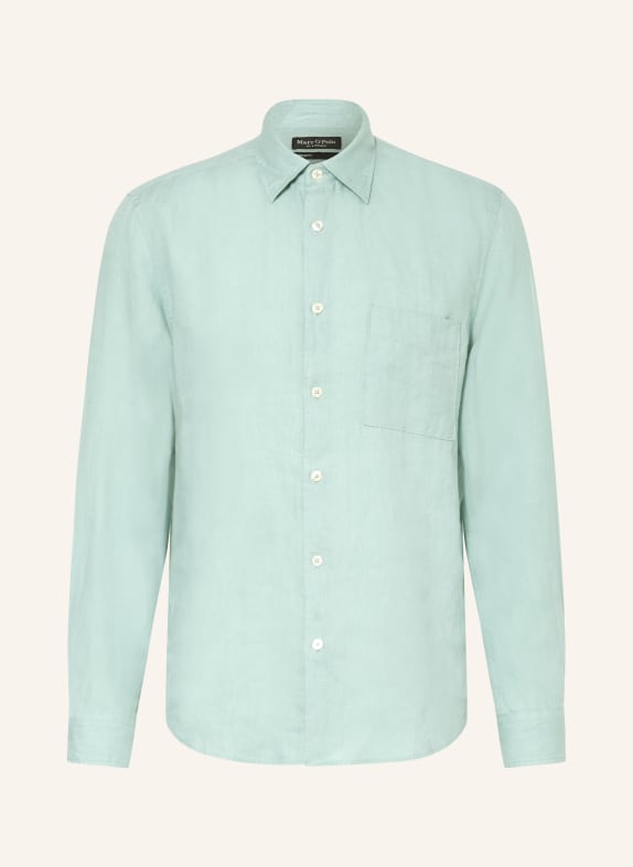 Marc O'Polo Leinenhemd Regular Fit MINT