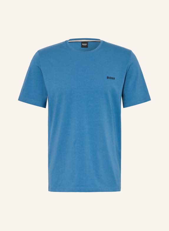 BOSS Koszulka od piżamy MIX&MATCH NIEBIESKI