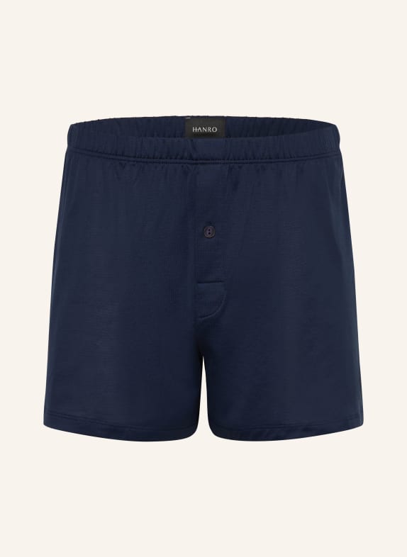 HANRO Bokserki COTTON SPORTY GRANATOWY