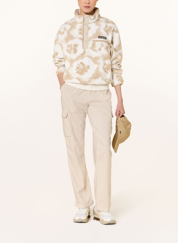 Columbia Fleece half-zip sweater HELVETIA™ II BEIGE / CREAM