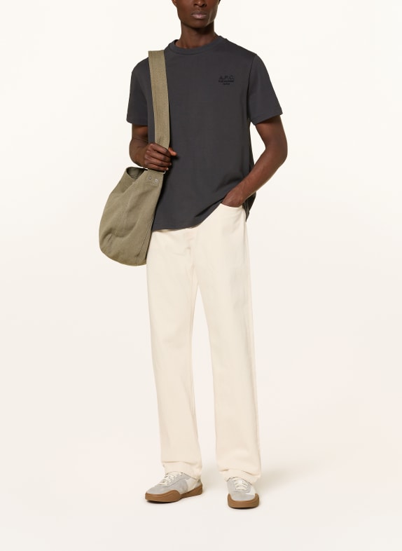 A.P.C. T-shirt DONKERGRIJS
