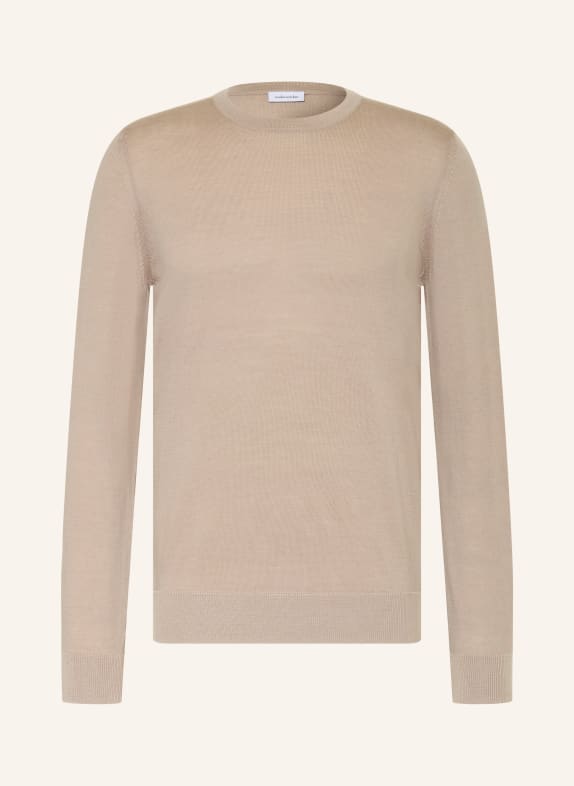seidensticker Pullover aus Merinowolle BEIGE