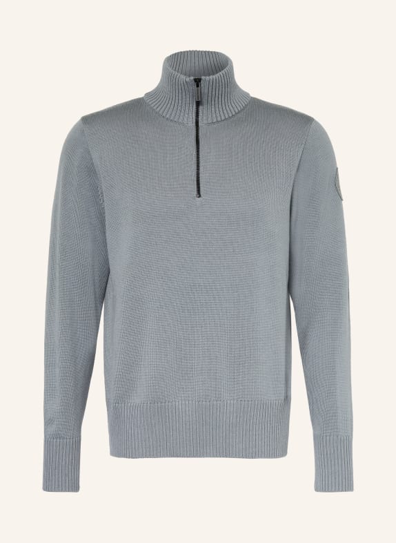 CANADA GOOSE Svetr troyer ROSSEAU ČERNOŠEDÁ