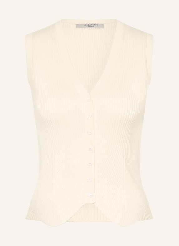 ALLSAINTS Pletená vesta CRUZ REŽNÁ