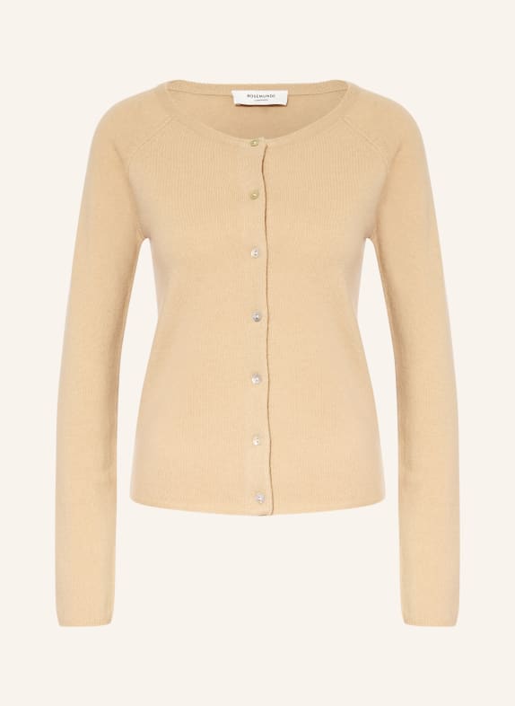 rosemunde Pletený kabátek LAICA s kašmírem VELBLOUDÍ