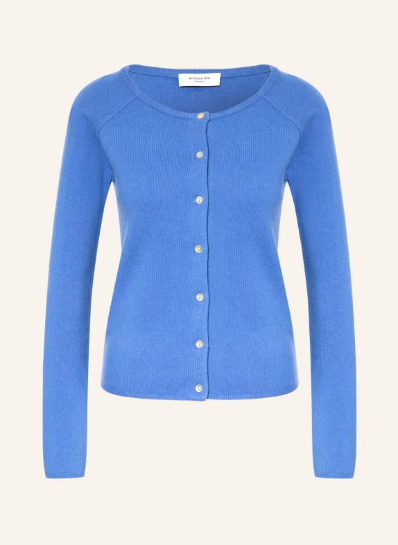 rosemunde Pletený kabátek LAICA s kašmírem MODRÁ