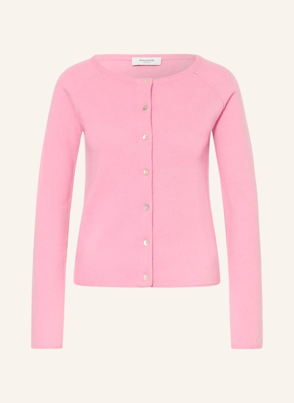 rosemunde Pletený kabátek LAICA s kašmírem RŮŽOVÁ