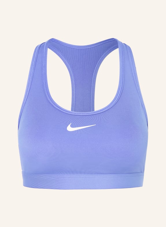 Nike Sportovní podprsenka SWOOSH SVĚTLE FIALOVÁ
