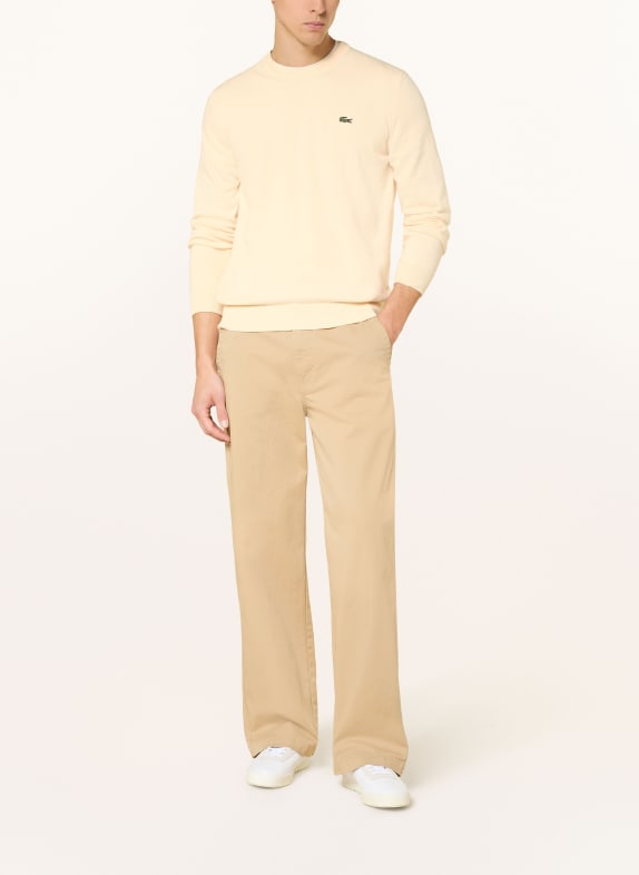 LACOSTE trui ECRU