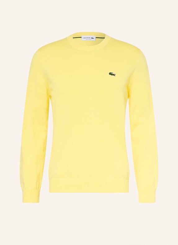LACOSTE Pullover GELB