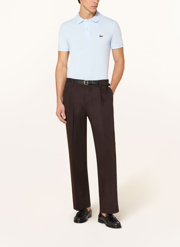 LACOSTE Piqué poloshirt Slim Fit LICHTBLAUW