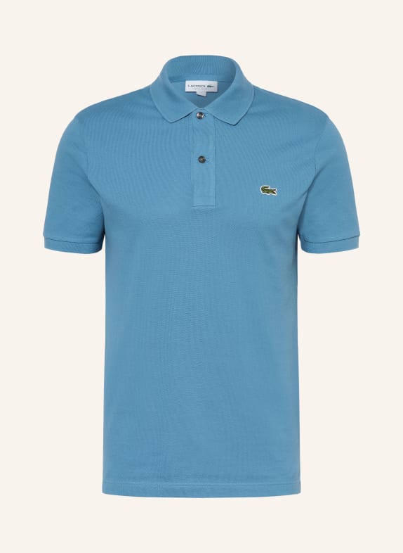 LACOSTE Piqué-Poloshirt Slim Fit BLAU