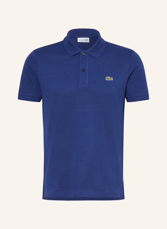 LACOSTE Piqué-Poloshirt Slim Fit BLAU