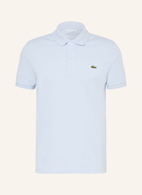 LACOSTE Piqué-Poloshirt Slim Fit HELLBLAU