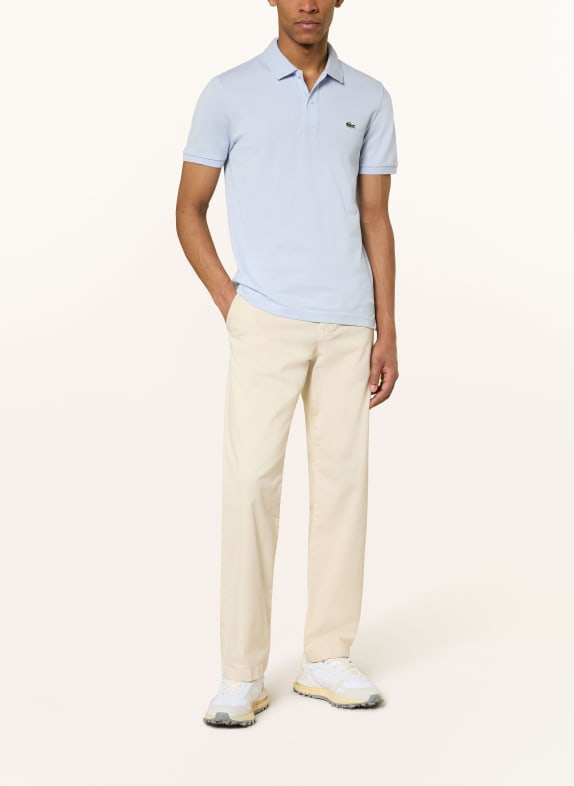 LACOSTE Piqué-Poloshirt Slim Fit HELLBLAU