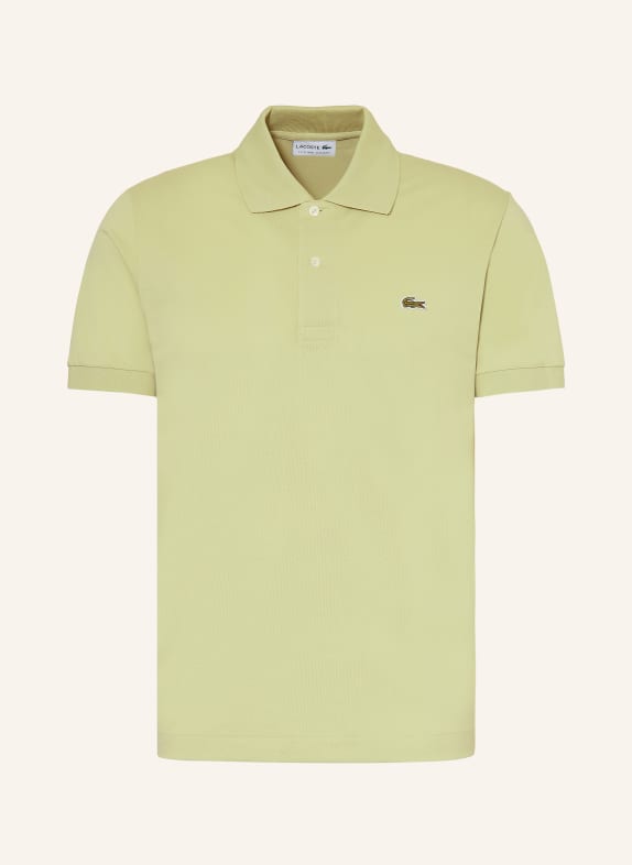 LACOSTE Piqué-Poloshirt HELLGRÜN