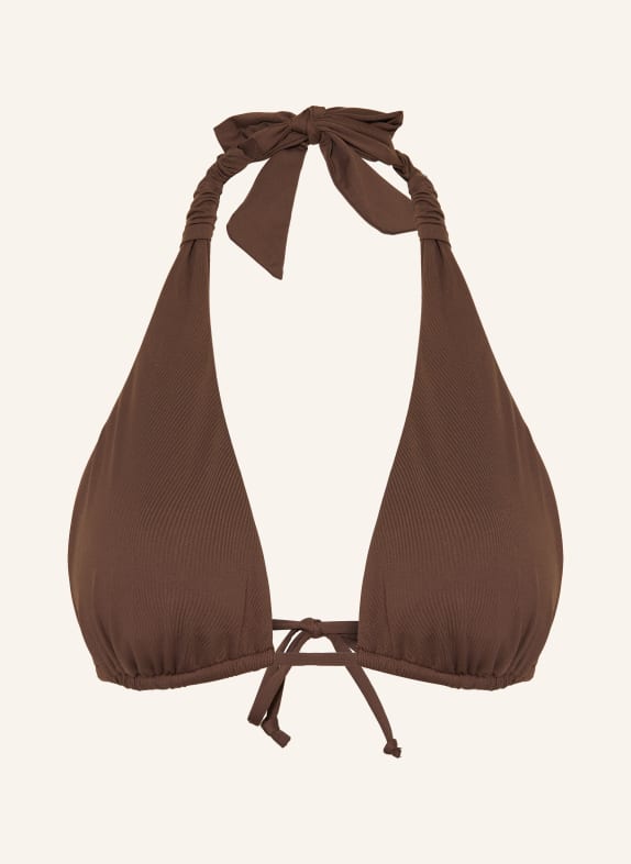 SEAFOLLY Triangel-Bikini-Top SEAFOLLY COLLECTIVE DUNKELBRAUN