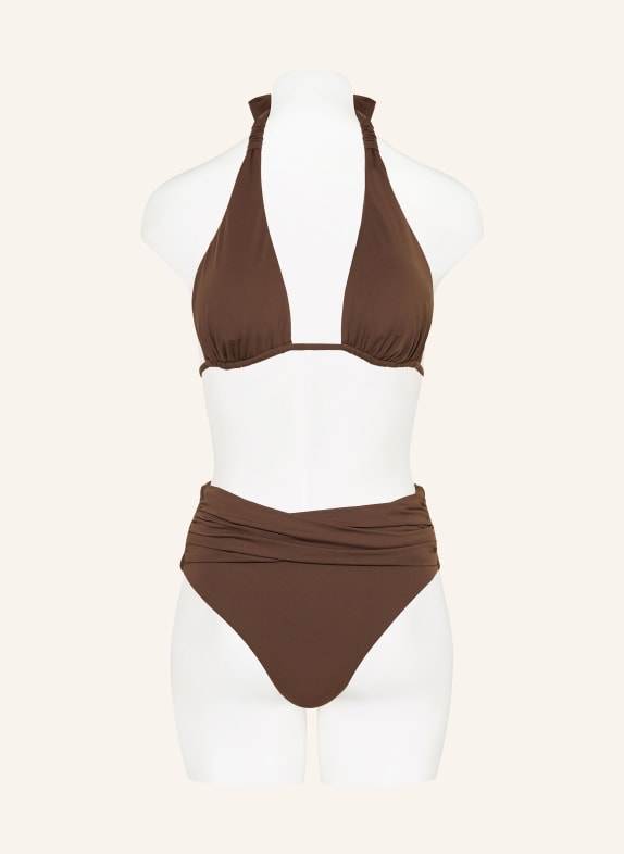 SEAFOLLY Triangelbikinitop SEAFOLLY COLLECTIVE MARRON FONCÉ