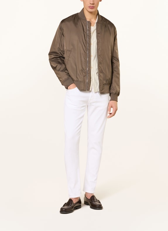 Dondup Jeans ICON Regular Fit 000 Bianco