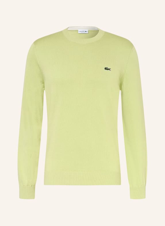 LACOSTE Pullover HELLGRÜN