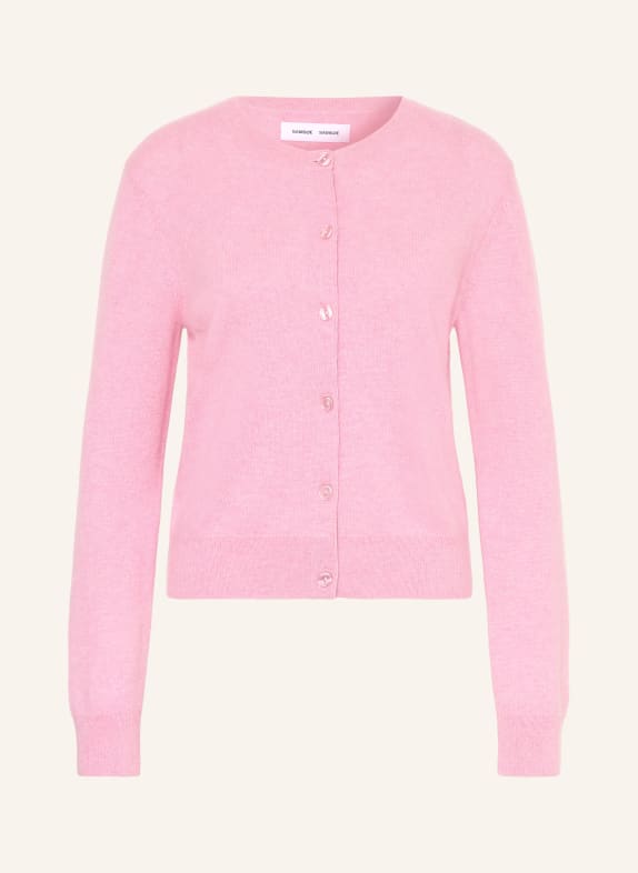 SAMSØE  SAMSØE Strickjacke SABOSTON aus Cashmere ROSA